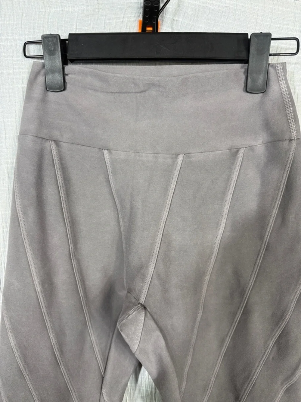 ALO Yoga Alosoft Washed Cool Grey High-Waist‎ Sunray Leggings extra small